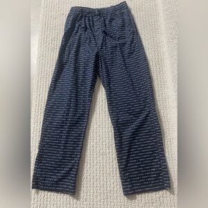Tommy Hilfiger Sleep Pants Navy Logo Flag all over